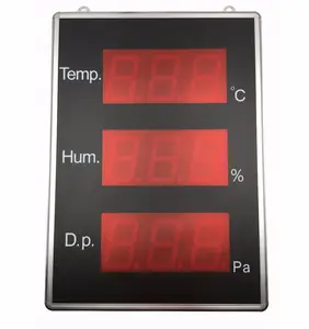 THPD высокий свет светодиодный дисплей большой экран для температуры влажности дифференциального давления на выходе