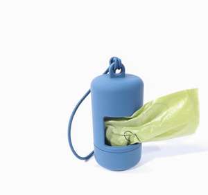 Yeni köpek kaka torbası tutucu için tasma köpek atık torbası kutusu elastik döngü ile taşınabilir hafif silikon sahipleri için Pet <span class=keywords><strong>Doggy</strong></span> - Product Image 5