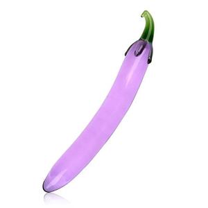 LIEBE Hot Selling 5 Arten Gemüse Kristallglas Dildo Anal Plug Glas Gurke Dildo Weibliche Masturbation Glas Dildo - Product Image 2