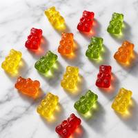 Bonbons Gélifiés Moelleux Sucrés et Acidulés Saveur Fruitée, Gommes Santé à Mâcher Enrichies en Vitamines pour Enfants - Vente en Gros Direct Usine OEM