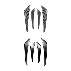 Bmw Front Fender Air Intake <b>Decal</b> Carbon Fiber Texture Adhesive 2015-2019 F20 F21 Sport - Product Image 2