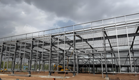 Oferta Especial: Nave Industrial Prefabricada de Acero Ligero con Estructura Portátil para Hangar de Aviones, Taller, Almacén y Soldadura