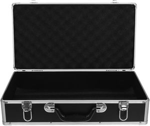 Caja de Herramientas de Aluminio con Inserciones de Espuma, Organizador Portátil para Herramientas y Piezas Pequeñas, Asa Antideslizante, Almacenamiento Duradero para Hogar y Garaje - Product Image 1