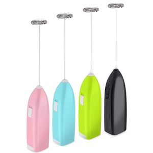 Portable Automatic Battery Operated Egg Beater Powerful Whisk Handheld Foam <b>Maker</b> Blender Mini Electric Milk Frother for Coffee - Product Image 1