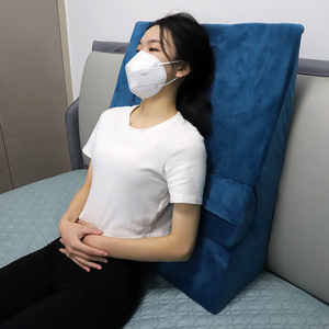 Triangular Backrest <b>Cushion</b> Ergonomic Support For Sitting Lying Reclining Posture Pad Sponge Body Position Pillow - Product Image 1