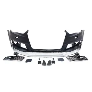 A3 8V Car Front Bumper For Audi A3 S3 8V Car Bodikits Without Grill Audi A3 S3 8V Car Bodykit 2012 2013 2014 2015 2016