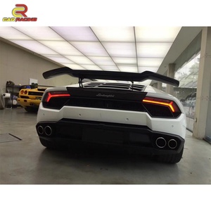 High Quality 1016 Style Dry Carbon Fiber Auto Parts <b>Rear</b> <b>Spoiler</b> for Lambo Huracan LP580 LP610 <b>Rear</b> Wing 2014-2018 - Product Image 6