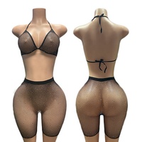 ELITES Vente en gros de vêtements de danse exotiques brillants de style bikini sexy pour filles, personnalisables et luxueux