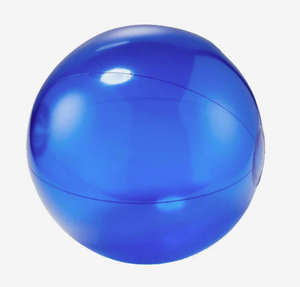Ballon de plage gonflable translucide de 16 pouces imprimé sur mesure, cadeau promotionnel avec impression de logo personnalisé - Product Image 2