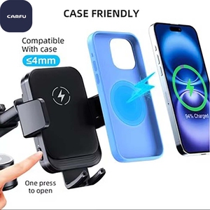 Soporte de Teléfono con Succión para Tablero, Carga Rápida Inalámbrica de 15W, Brazo Telescópico - Product Image 5