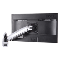 Support mural articulé inclinable pour moniteur industriel Meisonic DS111W en alliage d'aluminium blanc