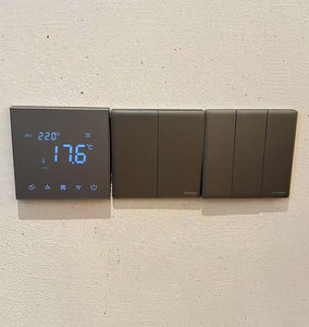 U8Swifi-HDYH1 bobina della ventola 0-10V EC + <span class=keywords><strong>riscaldamento</strong></span> <span class=keywords><strong>a</strong></span> <span class=keywords><strong>pavimento</strong></span> ad acqua/raffreddamento Wifi Tuya Smart Room termostato con RS485 - Product Image 4