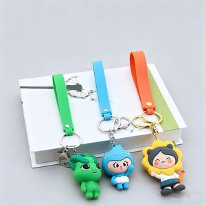Best Selling Factory Wholesale 3D <b>Custom</b> Logo Soft PVC Keychain Rubber <b>Key</b> Chain Business Gift Promotional Souvenir Keychain - Product Image 3