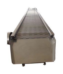 Gıda sınıfı paslanmaz çelik zincir plaka bant konveyör hattı - Product Image 3