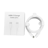 Câble de téléphone Type C vers Type C haute vitesse 1m 20W, câble de données USB C à charge rapide pour écouteurs, tressé TPE