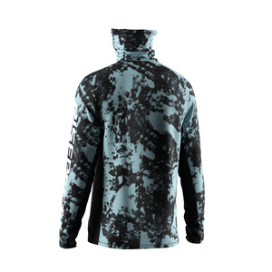 Camisa de Protección Solar para Hombre con Protector Facial Integrado, Zona de Malla Estratégica, Sin Fricción, Ligera, para Pescadores y Aventureros - Product Image 4