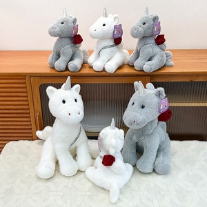 Peluche <span class=keywords><strong>de</strong></span> Unicornio Hecho a Mano, Unisex, Personalizable, Suave, con Peso, <span class=keywords><strong>para</strong></span> Niños, <span class=keywords><strong>Regalo</strong></span> <span class=keywords><strong>de</strong></span> Cumpleaños, <span class=keywords><strong>para</strong></span> Novio - Product Image 2