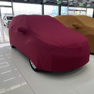 Sarung mobil kain elastis Premium disesuaikan untuk perlindungan kendaraan yang Optimal - Product Image 3