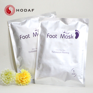 Masque exfoliant pour les callosités de marque privée Pieds doux Soins de la peau Peeling Lisse Relaxant Lavande Masque pour les pieds - Product Image 5