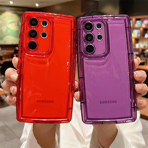 Per Samsung S21 S22 S23 Plus Ultra A04 A14 A34 A54 A13 A23 A52 A72 custodia per telefono con sapone Airbag trasparente - Product Image 4