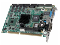 VIA 400MHz CPU 32M RAM ISA Placa base industrial sin ventilador VT8601T + VT686B Chipset Win2000 Compatible con placa de tamaño medio SATA duro