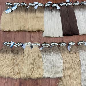 Listo para enviar Extensiones de cabello humano vietnamita Color a granel Natural recto Longitud completa de 6-32 pulgadas - Product Image 2