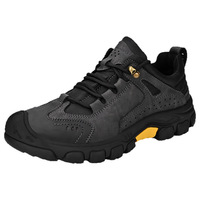 Chaussures de randonnée et de trekking décontractées à semelle souple pour hommes grandes tailles (tailles 40-46) - Résistantes à l'usure et amortissantes
