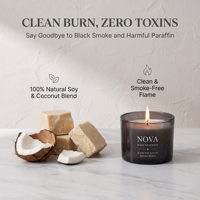Bougies parfumées d'aromathérapie de luxe en verre coloré faites à la main, durables, naturelles et importées pour Pâques - Vente en gros