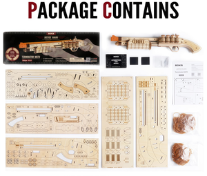 ปืนไม้รุ่นเทอร์มิเนเตอร์ <span class=keywords><strong>M870</strong></span> ประกอบเอง ของเล่นปืนไม้ 3 มิติ สำหรับเด็กผู้ชายอายุ 14 ปีขึ้นไป พร้อมบริการดรอปชิปปิ้ง - Product Image 5