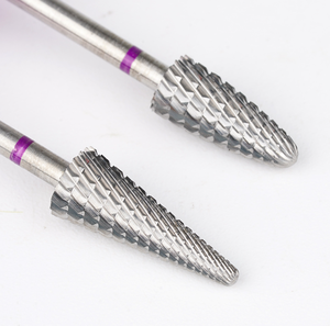 Conical Cross Cut Tungsten Carbide Nail <b>Drill</b> <b>Bit</b> Cuticle Dead Skin Removal Grinding Head for Manicure - Product Image 6