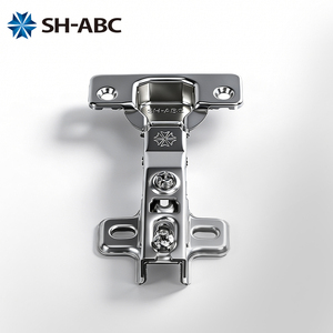 Charnière <span class=keywords><strong>de</strong></span> <span class=keywords><strong>meuble</strong></span> 35 mm à installation facile, entièrement ou semi-encastrée, à fermeture amortie, pour <span class=keywords><strong>porte</strong></span> <span class=keywords><strong>de</strong></span> placard <span class=keywords><strong>de</strong></span> <span class=keywords><strong>cuisine</strong></span> réglable - Product Image 3