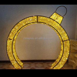 Ngoài trời giáng sinh trang trí ánh sáng bóng vòng tròn vòm Motif ánh sáng - Product Image 2