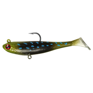 Leurre souple coulant réaliste de 9 cm et 12,5 g avec queue de pagaie, noyau en plomb, pour la pêche en toutes profondeurs, vente en gros avec étui en <span class=keywords><strong>plastique</strong></span> - Product Image 5