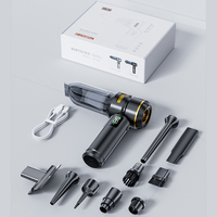 Aspiradora Inalámbrica Portátil 3 en 1 para Automóvil, Mini Aspiradora de Mano con Gran Potencia de Succión, Aspiradora Inalámbrica para Vehículos