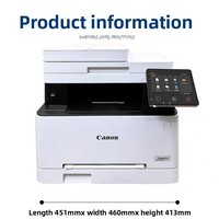 Imprimante laser couleur sans fil A4 Canon MF655CDW avec copieur/scanner recto-verso, cartouche de toner compatible quadricolore CRG067, garantie 1 an