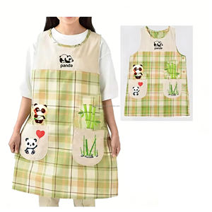 Logotipo <span class=keywords><strong>personalizado</strong></span> sublimación estilo japonés lienzo niños niño chef cocina <span class=keywords><strong>delantal</strong></span> Japón <span class=keywords><strong>delantal</strong></span> con botón lateral para el maestro - Product Image 1