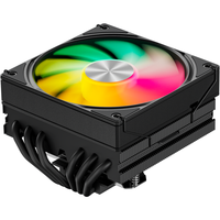 Refroidisseur d'air pour processeur ARGB upHere, 6 caloducs HDT, ventilateur PWM 120 mm pour LGA1700/1851 AM5