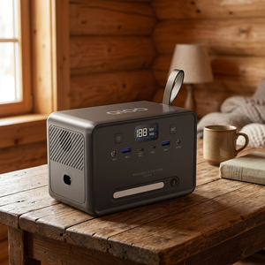 Station d'alimentation solaire portable rechargeable LiFePO4 100W 89.6Wh avec onde sinusoïdale pure et contrôleur MPPT pour le camping - Product Image 4