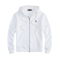 Nouveau Cardigan à Capuche Zippé pour Homme en Polaire Polyester 350 g/m² avec Micro-Étiquette Brodé – Collection Automne-Hiver 2026 LY de Haute Qualité