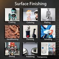 Boîtier en plastique ABS moulé sous vide épais sur mesure, imprimé en 3D, finition brillante, avec logo en relief