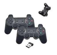 Control de Juego Inalámbrico de 2.4GHz 706w con Motor de Vibración para PC, Laptop, Android TV
