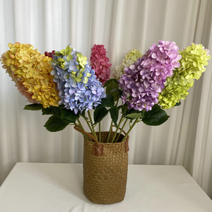 Suzume Ii <b>Artificial</b> <b>Hydrangea</b> Flowers 30cm-100cm Long Conical Wedding Decor Outdoor Home Props - Product Image 2