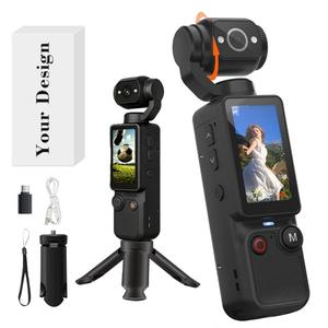 0728 Travel Pocket Camera for Vlog Action P, Thin Lightweight Abs+pc <b>Body</b>, Intelligent Digital Recording <b>Cam</b> - Product Image 4