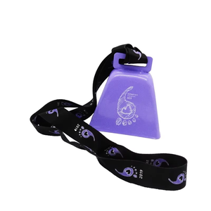 Großhandel Metall Kuhglocke Werbe Noise Maker <span class=keywords><strong>Cowbell</strong></span> mit <span class=keywords><strong>Lanyard</strong></span> - Product Image 6