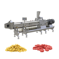 Nouvelle ligne de production de snacks en granulés 2D/3D automatique Arrow, extrudeuse double, commande tactile, acier inoxydable 304, 100-1500 kg/h, haute efficacité
