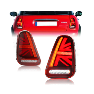 Fanale Posteriore a LED per <span class=keywords><strong>Mini</strong></span> Cooper R50 R52 <span class=keywords><strong>R53</strong></span> 2000-2006 Gruppo Ottico Completo con Avvio Sequenziale Lente Rossa Plug-and-Play Nuova Luce di Marcia - Product Image 2