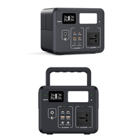 Station d'alimentation portable 300W, générateur solaire avec panneaux, banque d'alimentation électrique pour la maison, camping en plein air, batterie 100V 220V AC