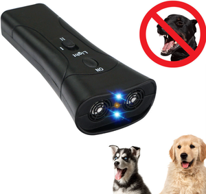 Dispositivo Ultrasónico Antiladridos para Perros con Doble Cabezal y Luz LED, Herramienta Portátil de Entrenamiento y Control de Ladridos, Repelente de Perros, Herramienta para Detener Ladridos - Product Image 2