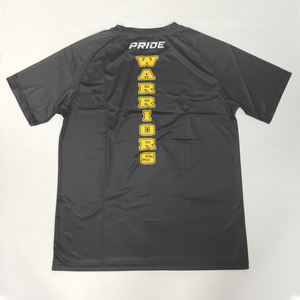 Venta al por mayor sublimación camiseta en blanco 100 poliéster personalizable camiseta logo - Product Image 4