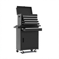 Chariot à outils combiné transfrontalier avec boîte à outils mobile pour atelier de réparation, armoire métallique mobile - Armoire à outils KC018